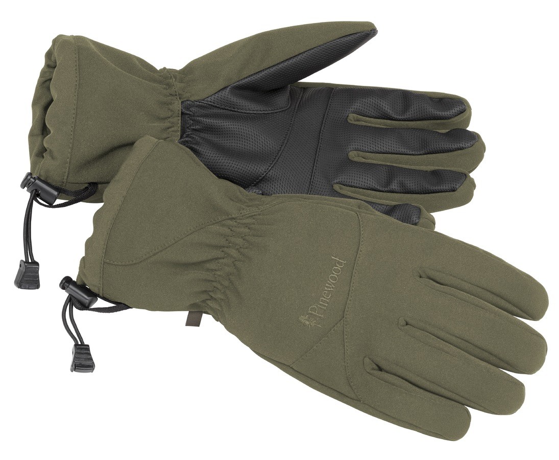 Žieminės pirštinės Pinewood PADDED žalios