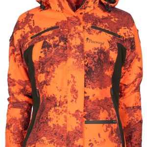 PINEWOOD moteriška striukė Hunter Pro Xtreme 2.0 CAMOU oranžinė