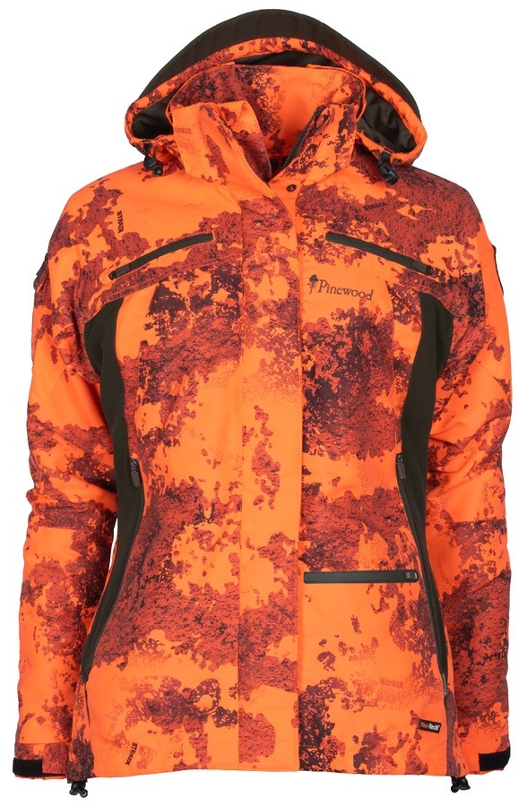 PINEWOOD moteriška striukė Hunter Pro Xtreme 2.0 CAMOU oranžinė