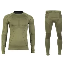 Vyriškų termo rūbų komplektas HART SKINMAP XHP - Dark olive