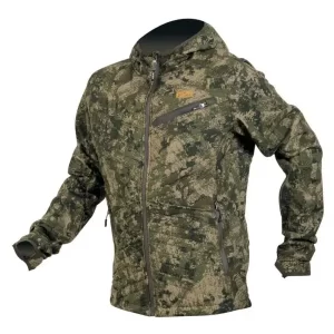 Kamufliažinis džemperis/striukė HART IBICE HOODIE Hybrid - Pixel Forest