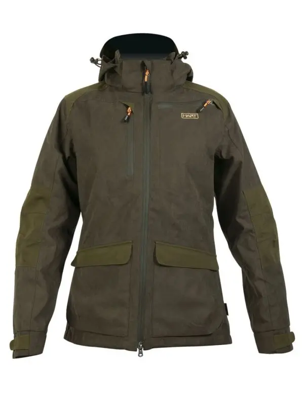 Moteriška klasikinė striukė HART TAUNUS XHP-J- Dark olive - Image 4