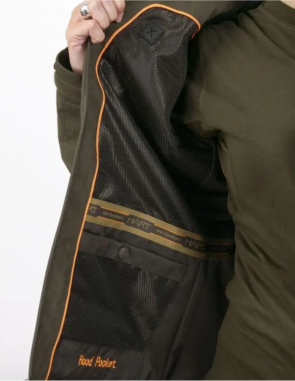 Moteriška klasikinė striukė HART TAUNUS XHP-J- Dark olive - Image 3