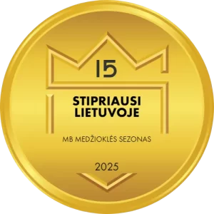 Stipriausi Lietuvoje 2025